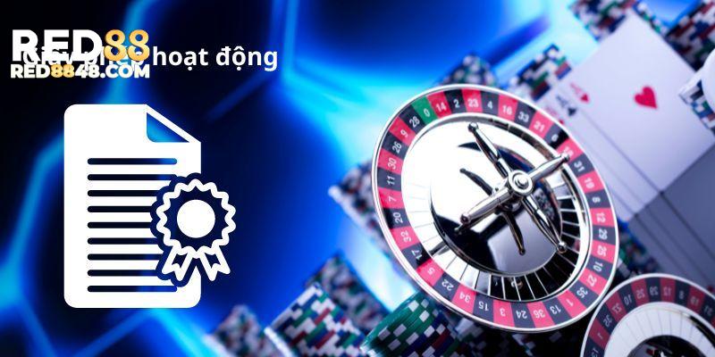 Các loại giấy phép hoạt động được công bố trên Red88 com